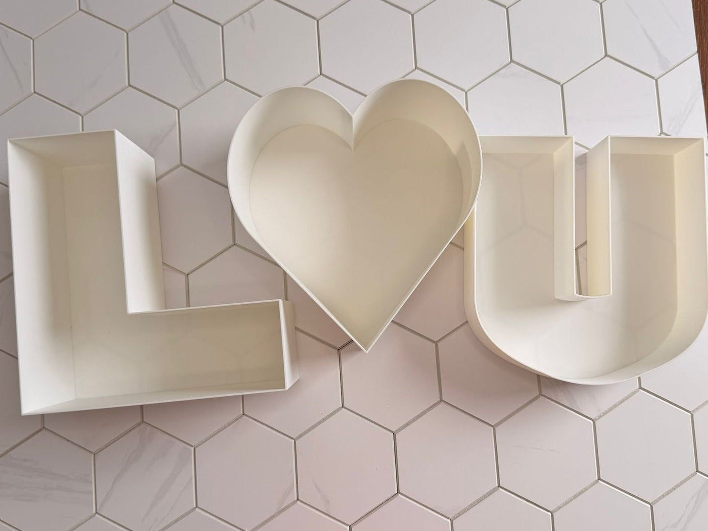 3D “LOVE” Letters Set – 18” Decorative Display (Valentine & Events) - Hanzel & Gretel