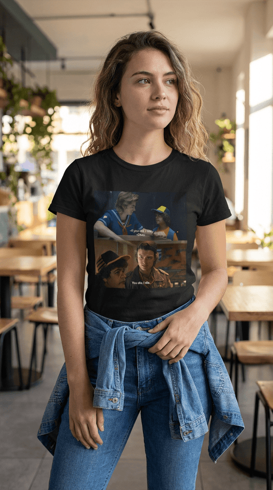 You die I die, Steven Stranger Things T-Shirt - Hanzel & Gretel