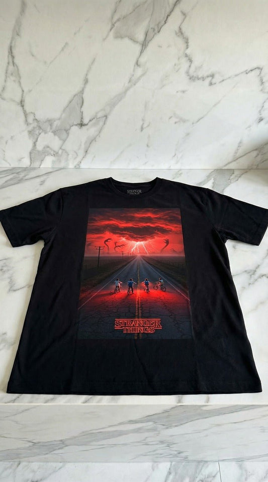 ✅ STRANGER THINGS – THE UPSIDE DOWN T-SHIRT - Hanzel & Gretel