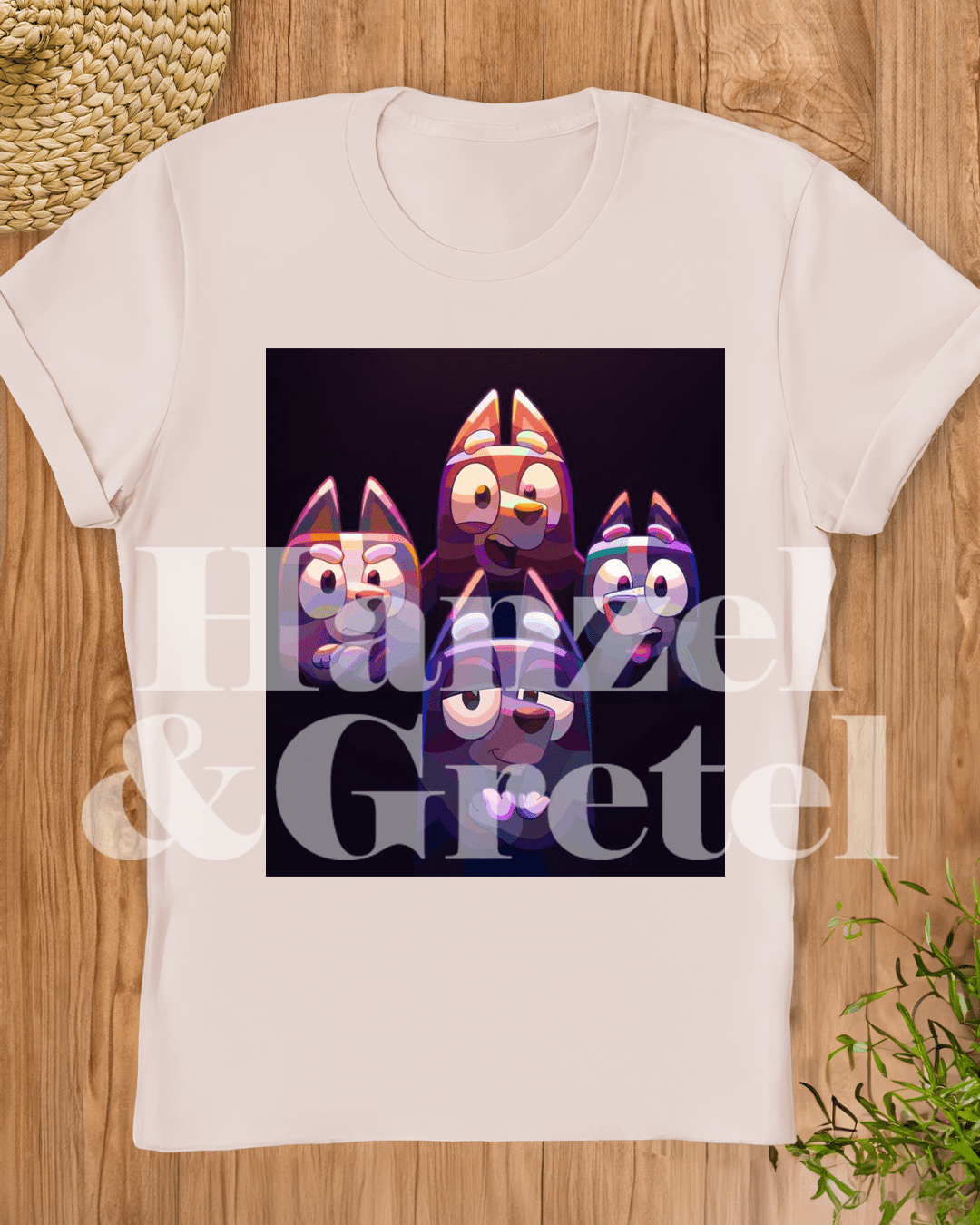 Bluey Queen T-shirt - Hanzel & Gretel