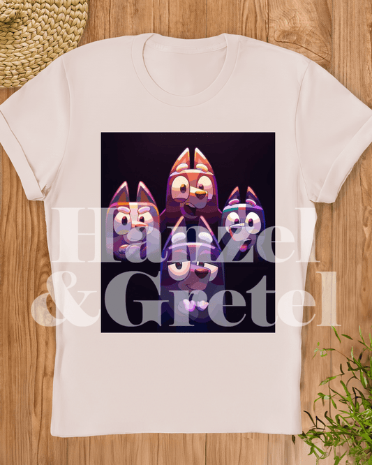 Bluey Queen T-shirt - Hanzel & Gretel
