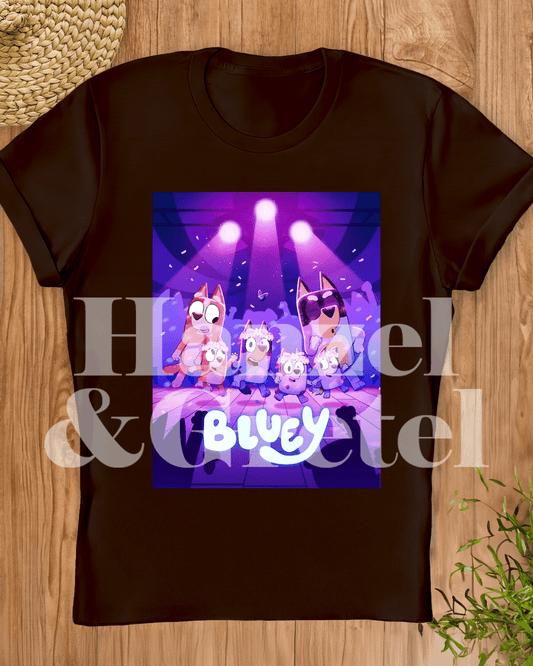 Bluey Family Singing T-shirt - Hanzel & Gretel