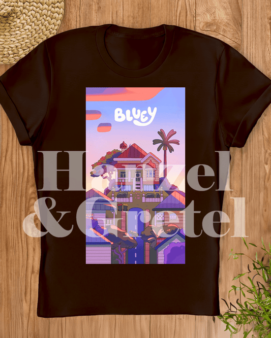 Bluey House T-shirt - Hanzel & Gretel