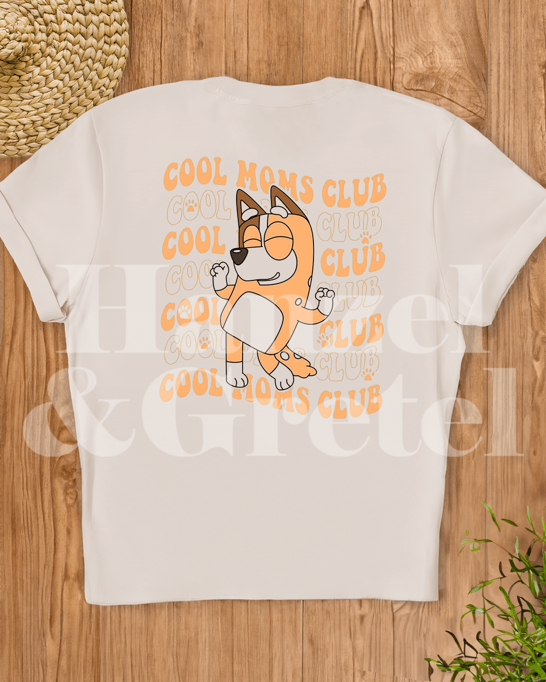 Bluey Cool Moms Club T-shirt - Hanzel & Gretel