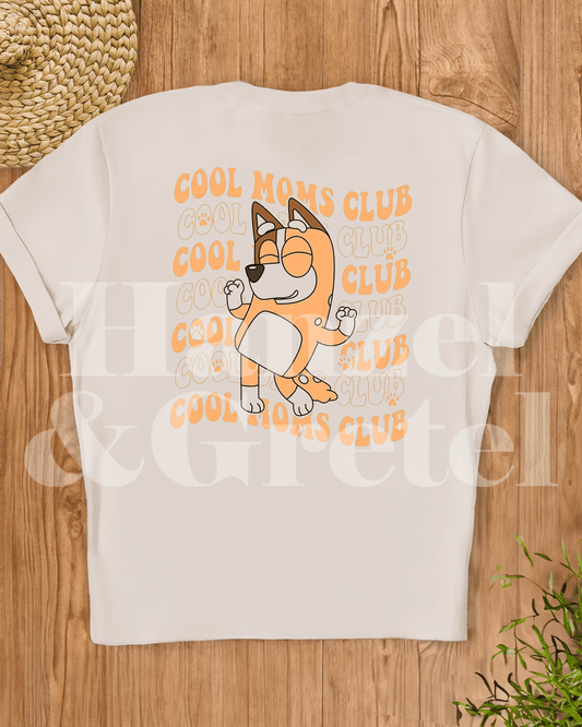Bluey Cool Moms Club T-shirt - Hanzel & Gretel