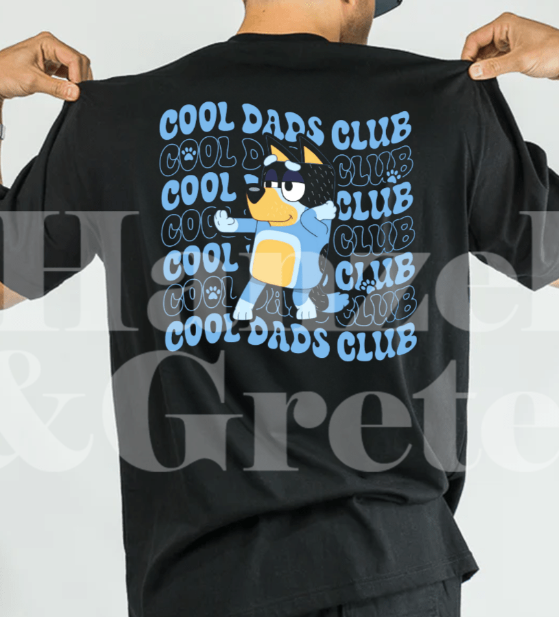 Bluey Cool Dads Club T-shirt - Hanzel & Gretel