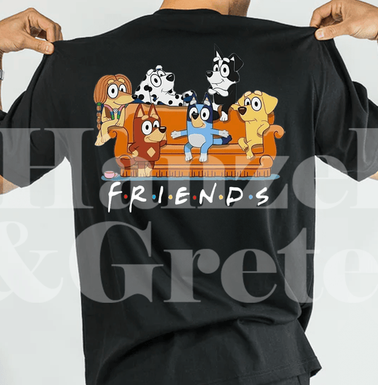 Bluey Friends T-shirt - Hanzel & Gretel