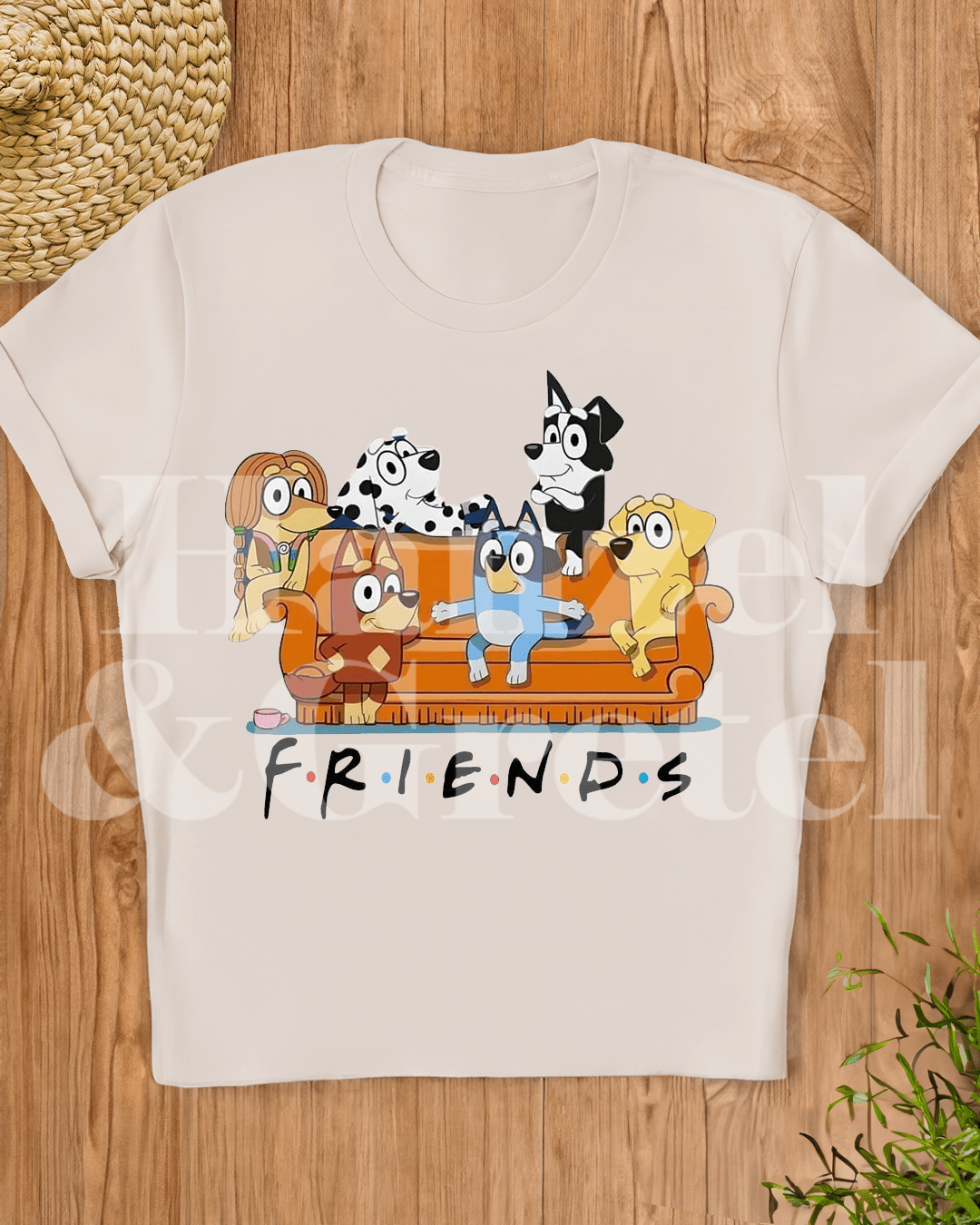 Bluey Friends T-shirt - Hanzel & Gretel