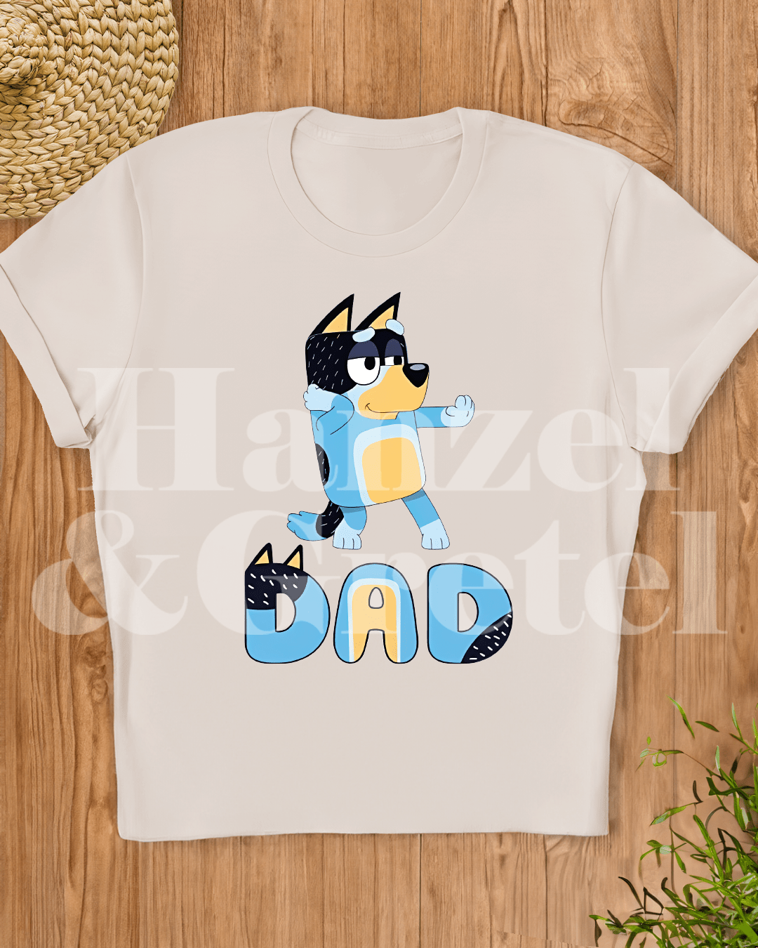 Bluey Dad T-shirt - Hanzel & Gretel