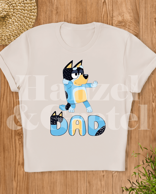 Bluey Dad T-shirt - Hanzel & Gretel