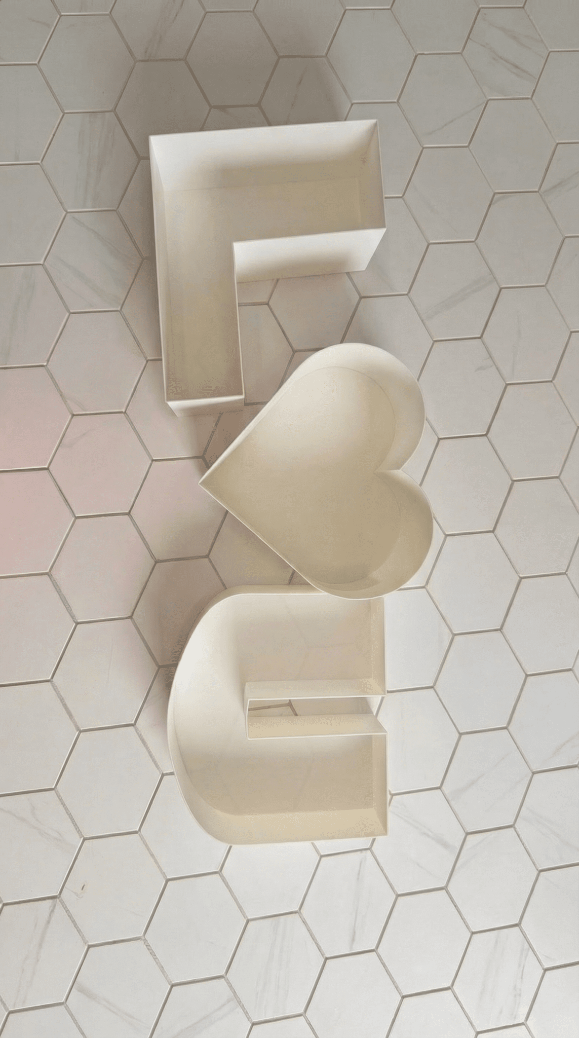 3D “LOVE” Letters Set – 18” Decorative Display (Valentine & Events) - Hanzel & Gretel