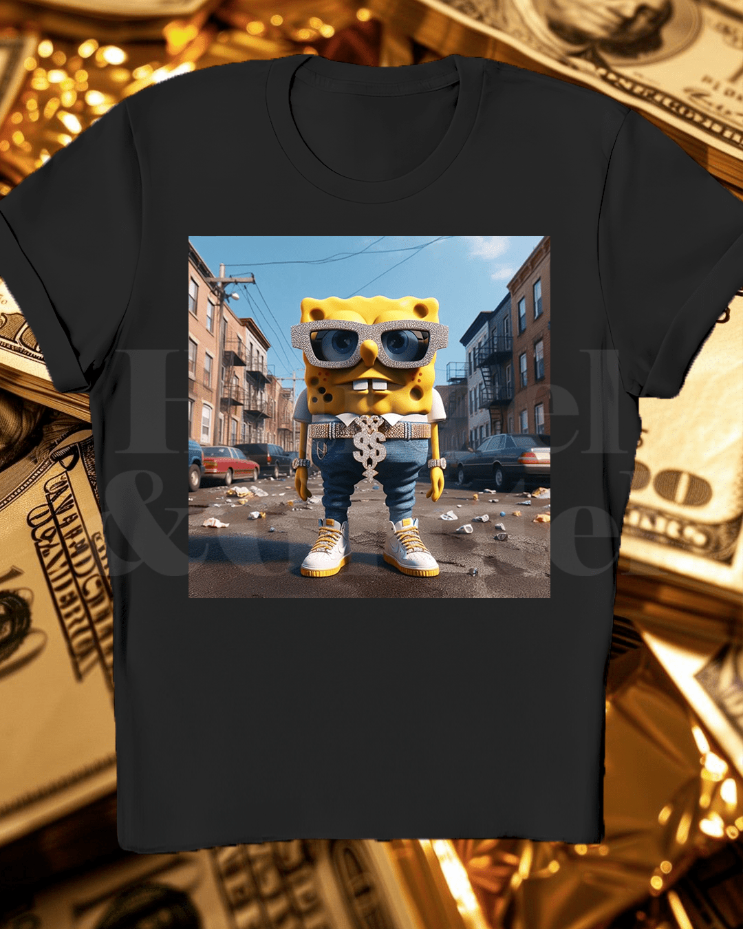 Bob Sponge T-shirt - Hanzel & Gretel