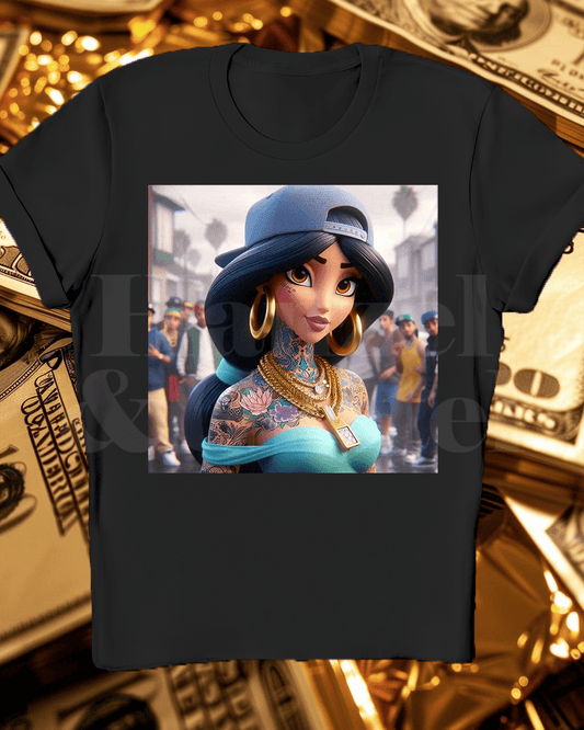 Princess Jasmine T-shirt - Hanzel & Gretel