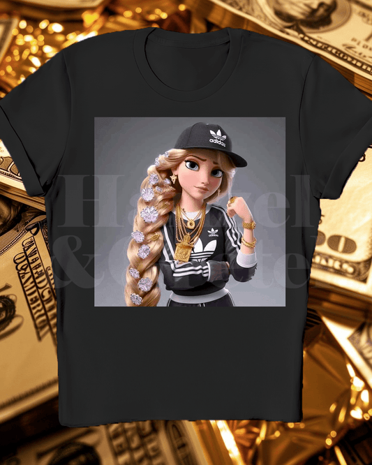 Tangled Rapunzel T-shirt - Hanzel & Gretel